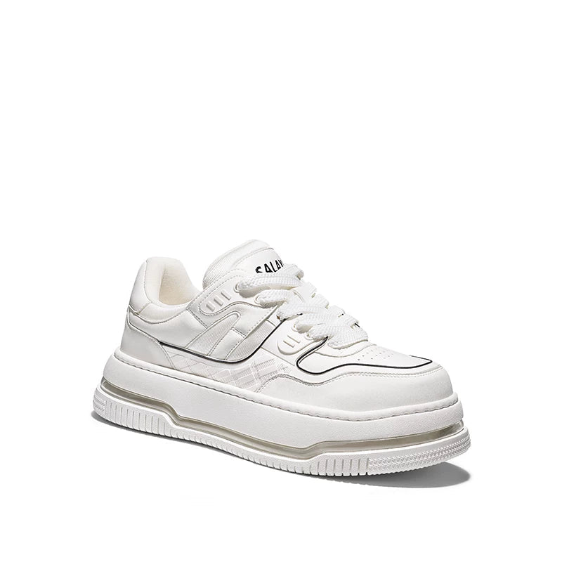 Retro Colorblock Platform Sneakers