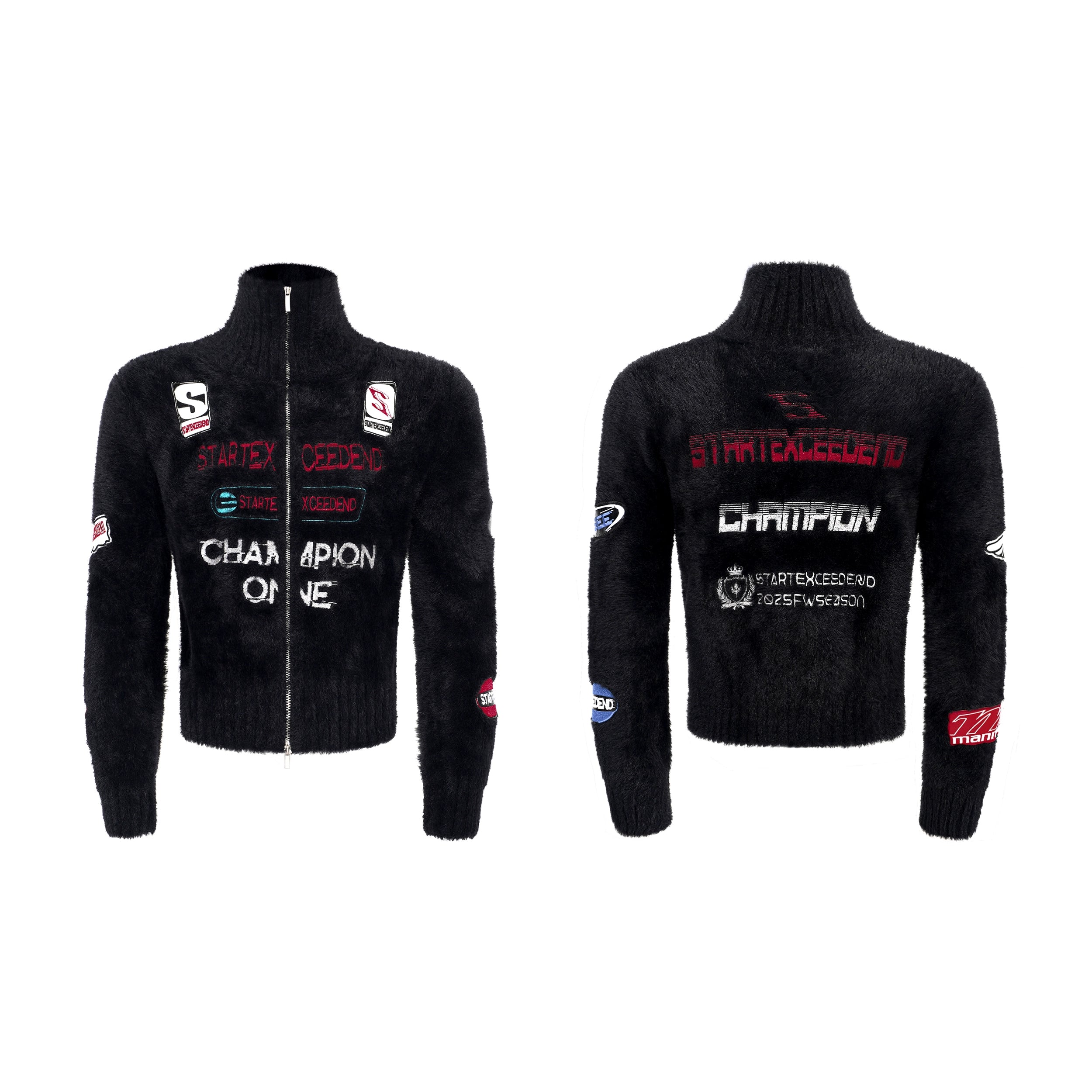 Startex Champion Fuzzy Track Zip-Up
