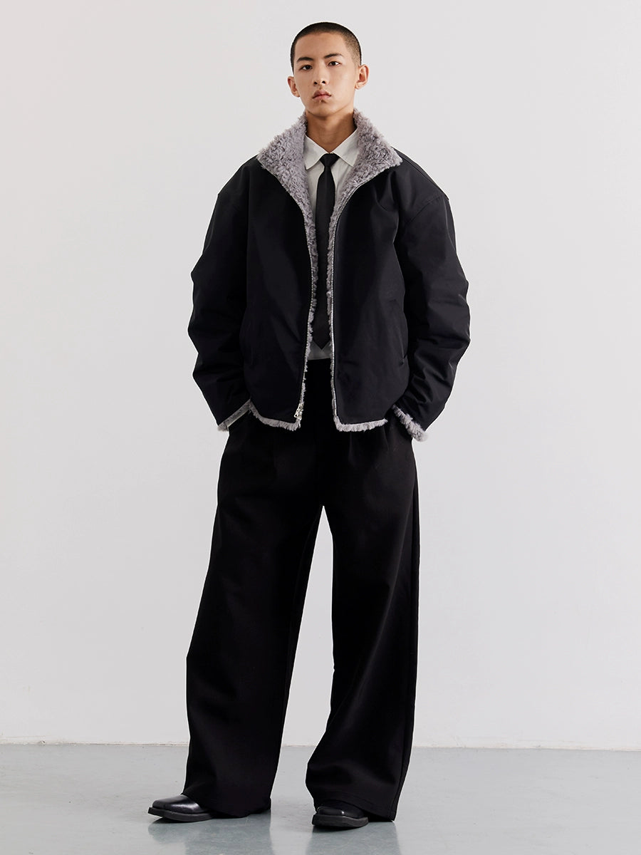 FrostFlip Reversible Sherpa Bomber