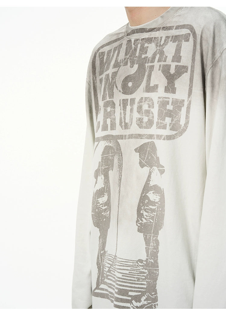 Yin Yang Crush Graphic Sweatshirt