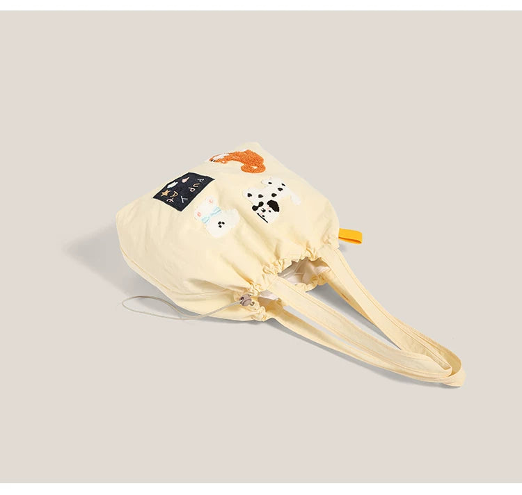 Puppy Pals Playtime Drawstring Tote