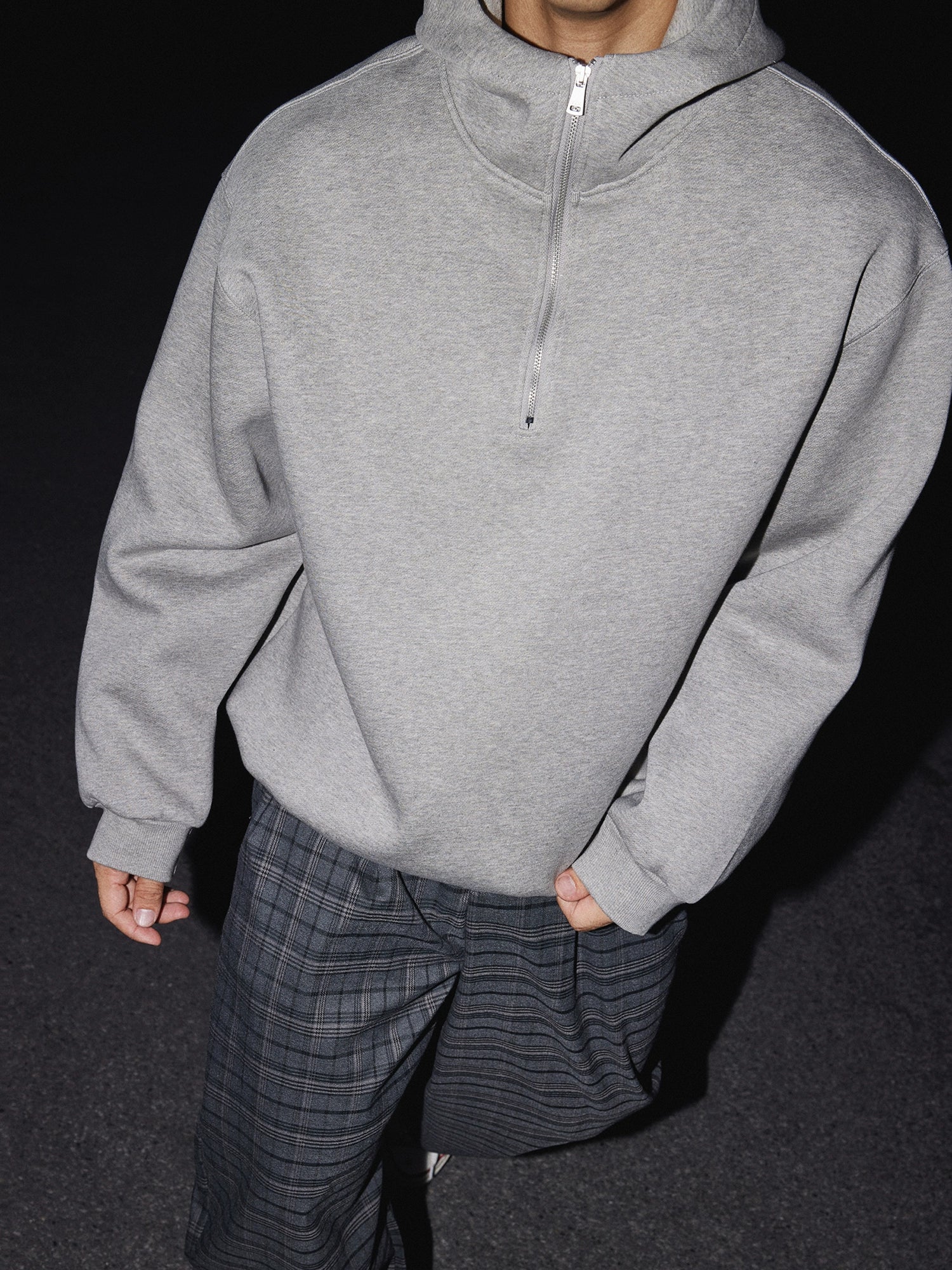 Steel Cloud Quarter Zip Pullover