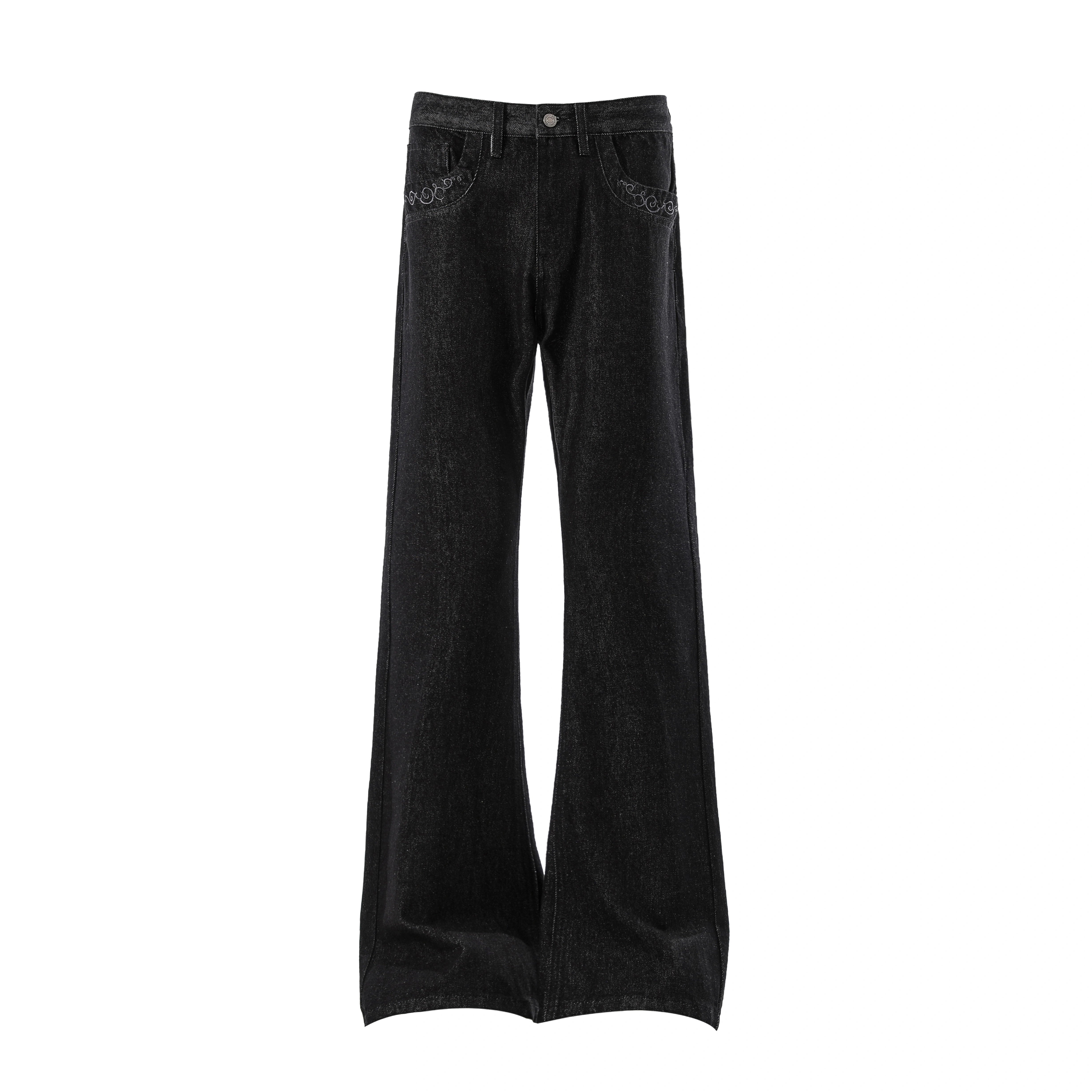 Midnight Aegis Wide Jeans