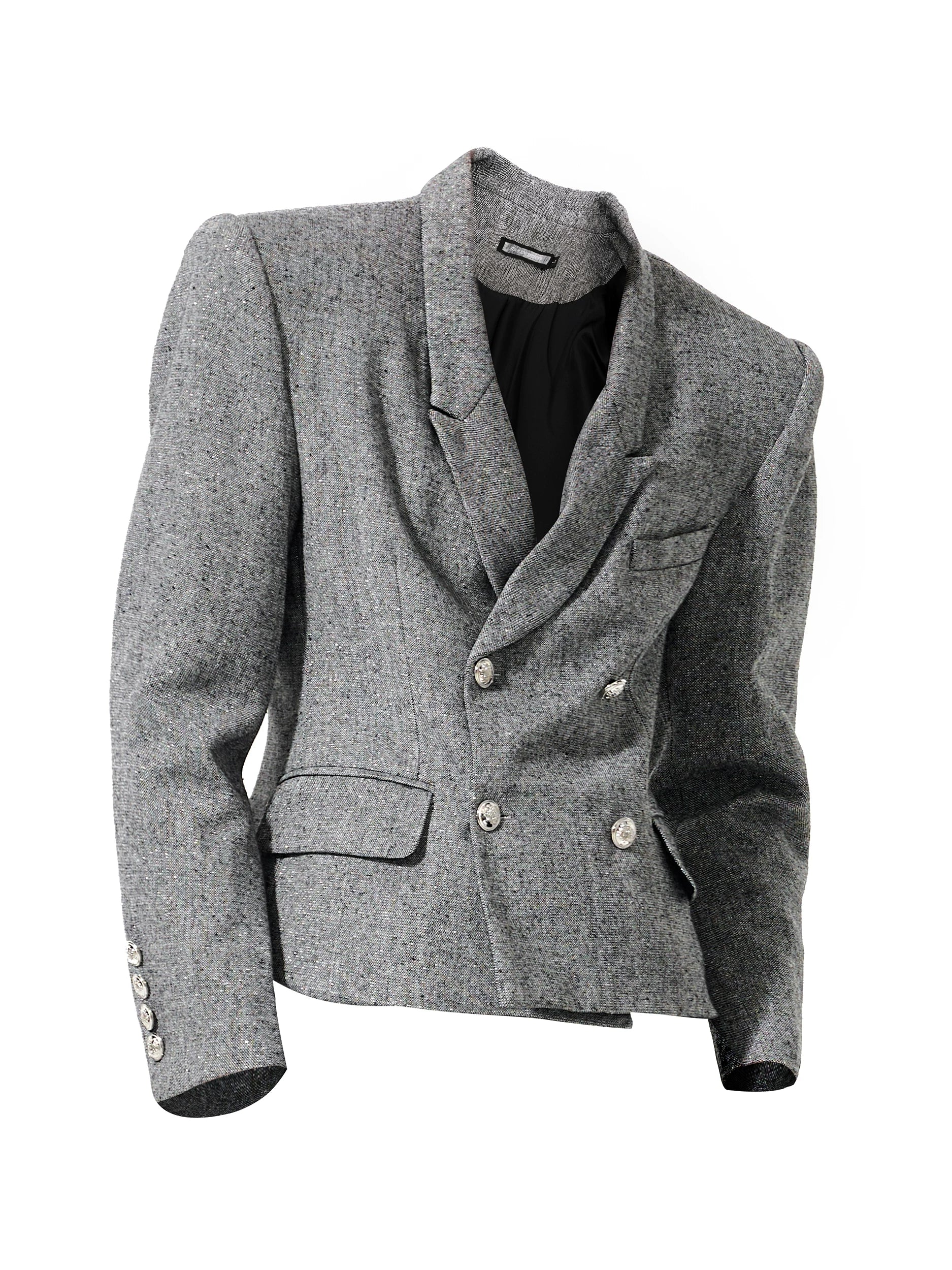 Granite Muse Cropped Blazer