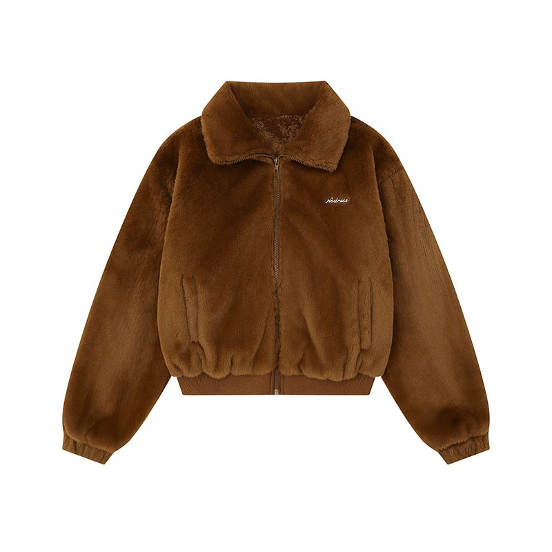 Marshmallow Cloud Fleece Zip Jacket