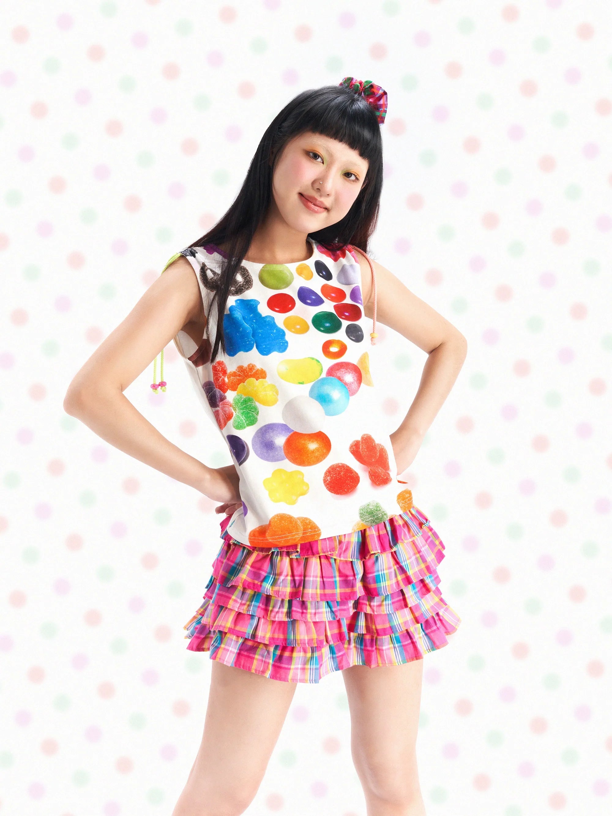 Rainbow Candy Summer Top