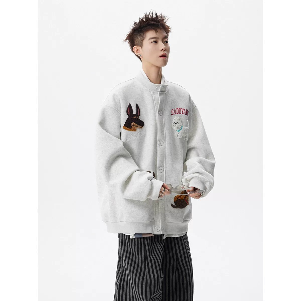 Puppy Parade Fleece Coach Jacket