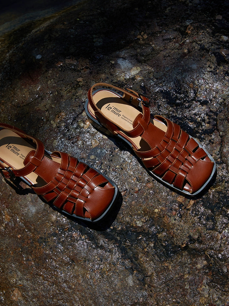 Woven Fisherman Sandals