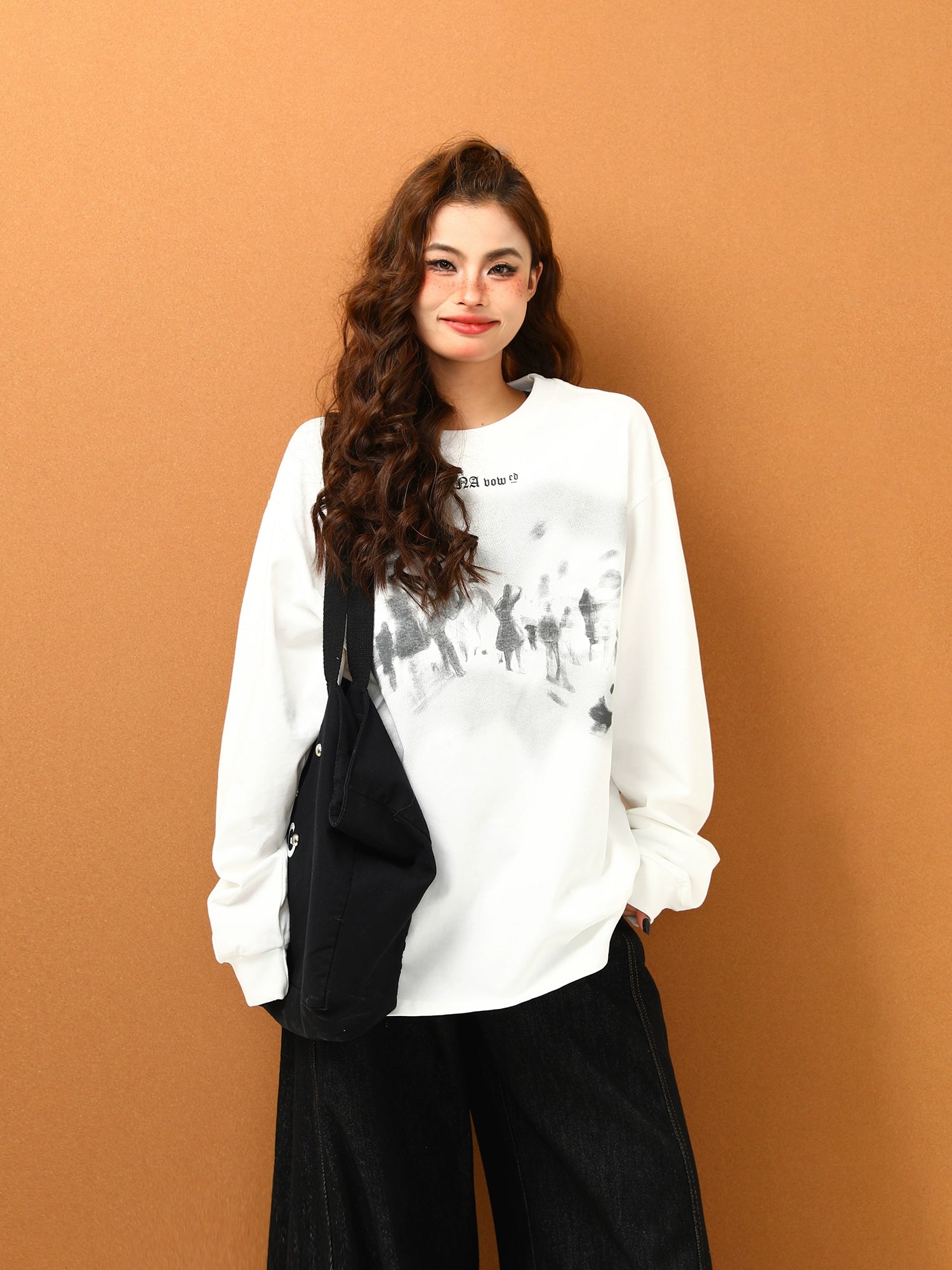 Midnight Crowd Graphic Sweatshirt