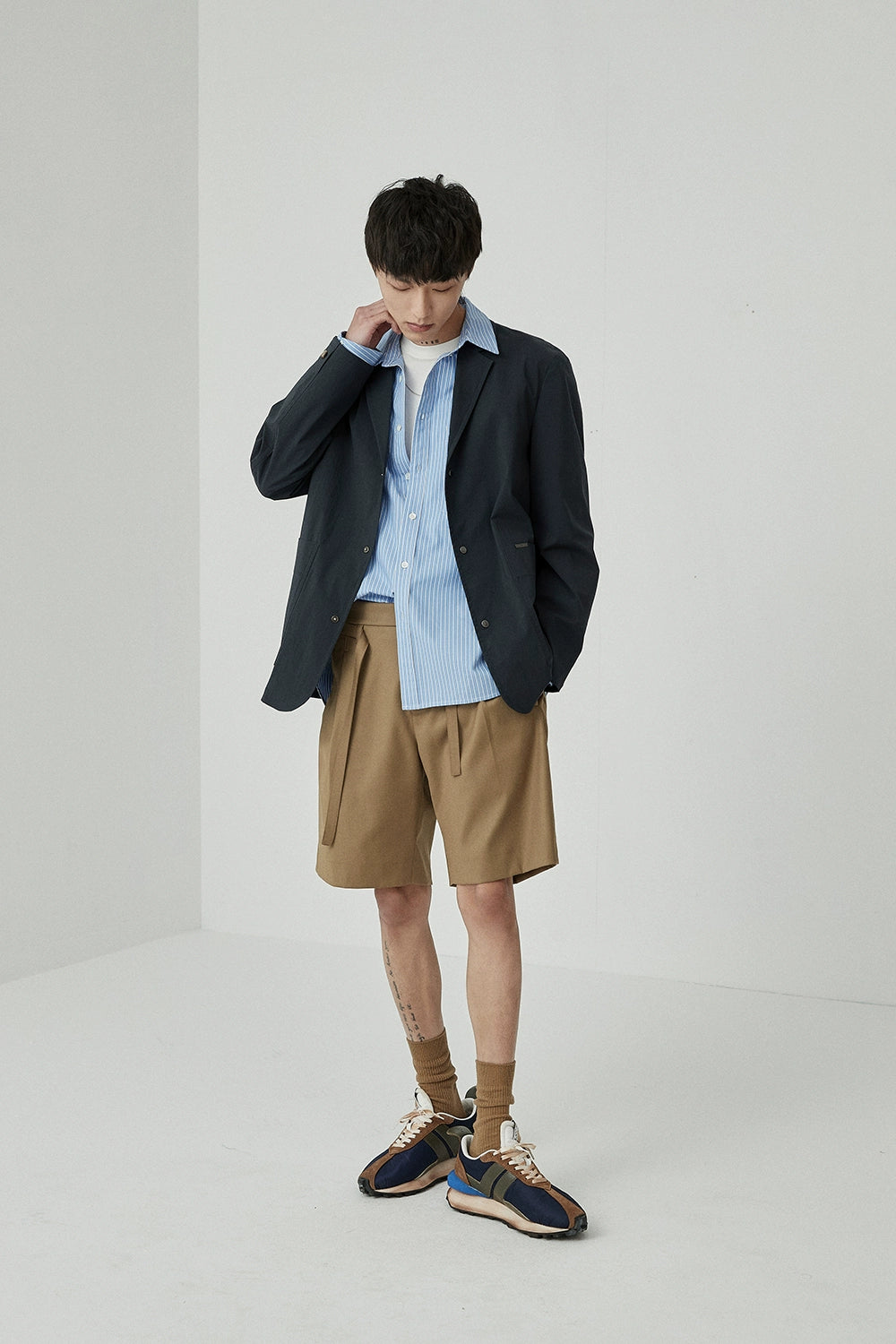 Pantalones cortos de un solo plato