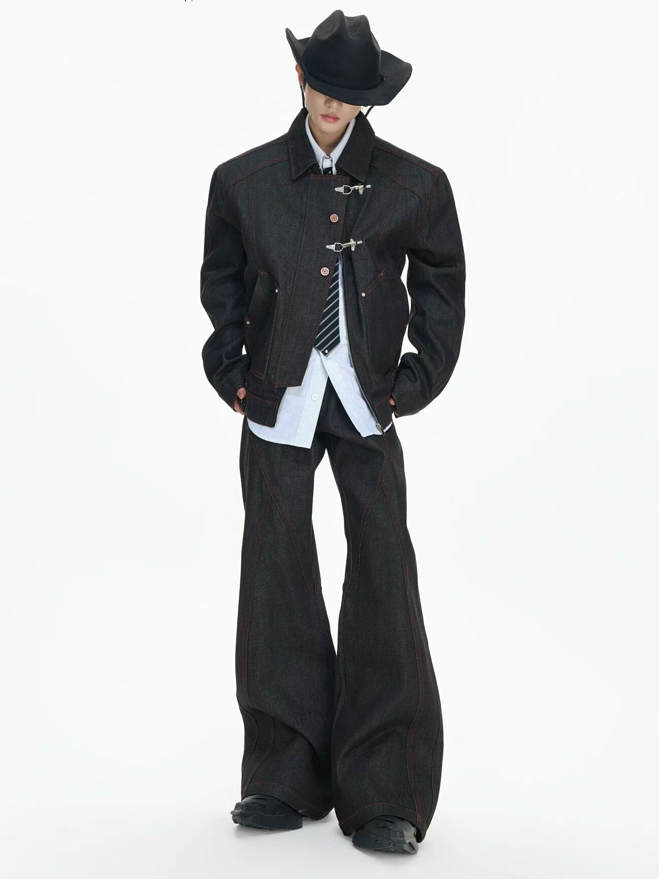 Frontier Splice Cavalry Denim Jacket