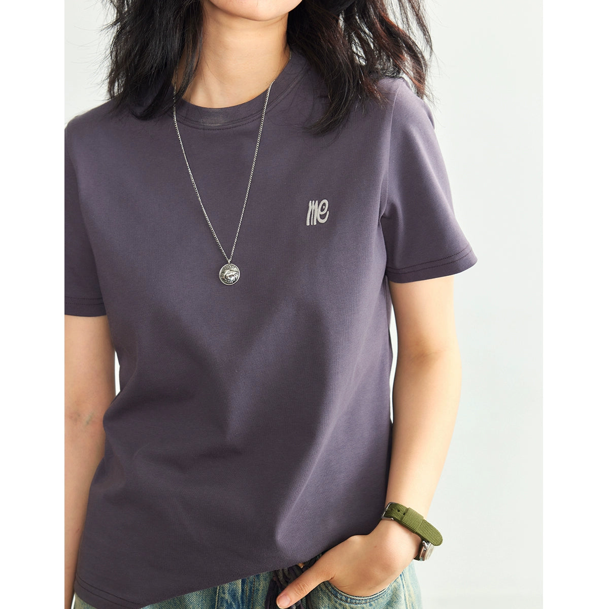 Octopusme T-shirt de logo minimaliste