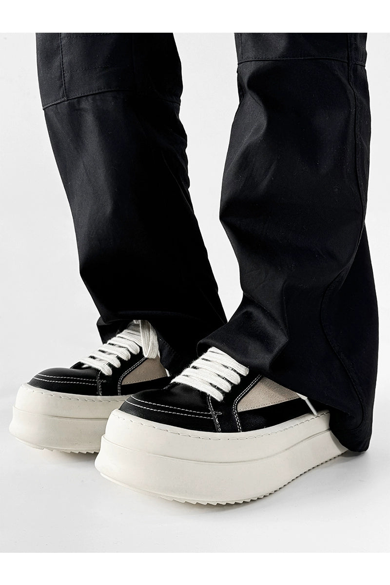 Chunky Elevated Sole Platform Sneakers