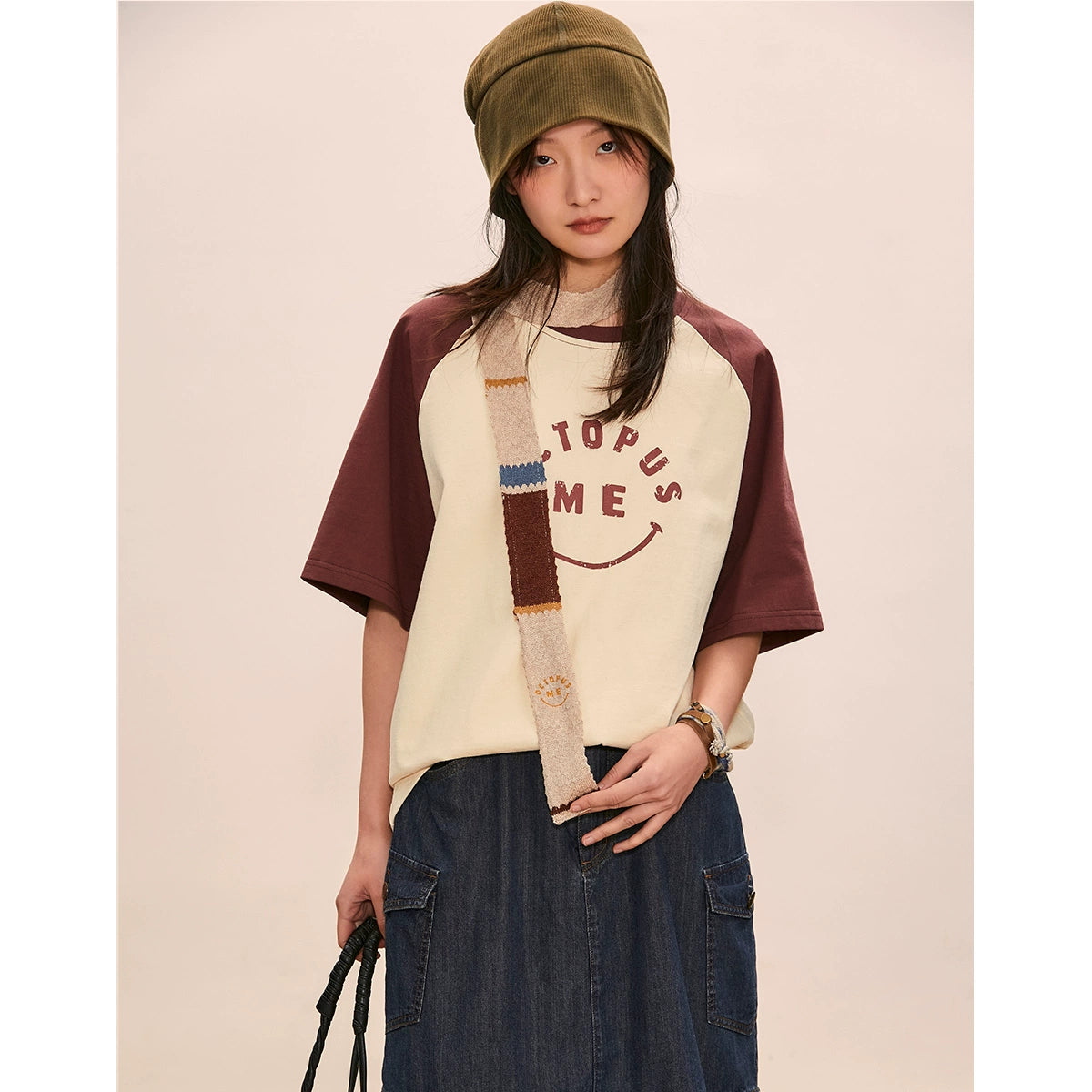 Octopusme Raglan Tee