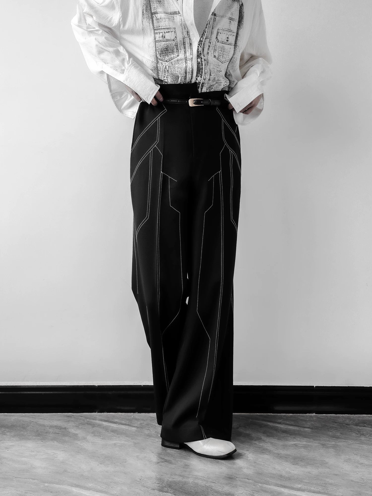 Circuit Trace Wide Trousers