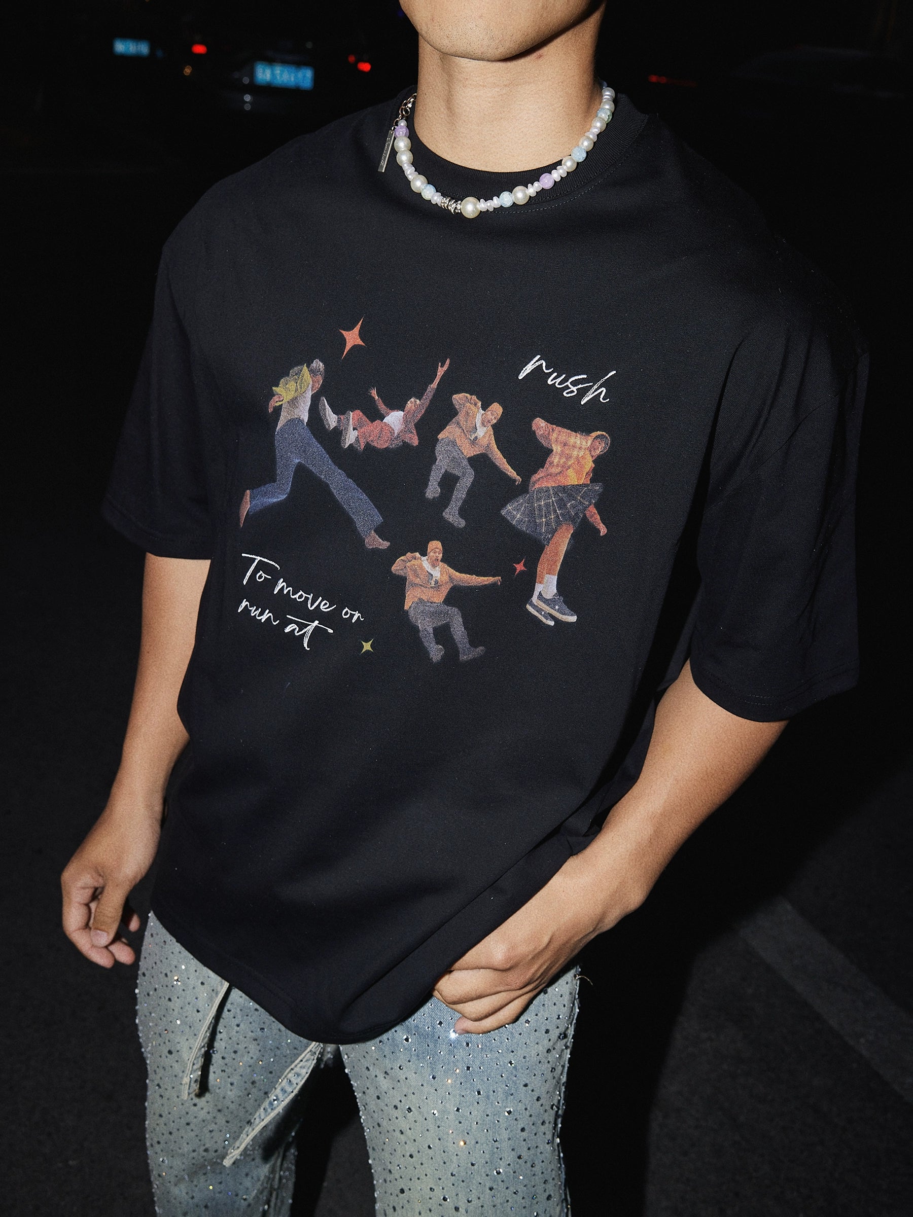 Push Graphic Dance Tee