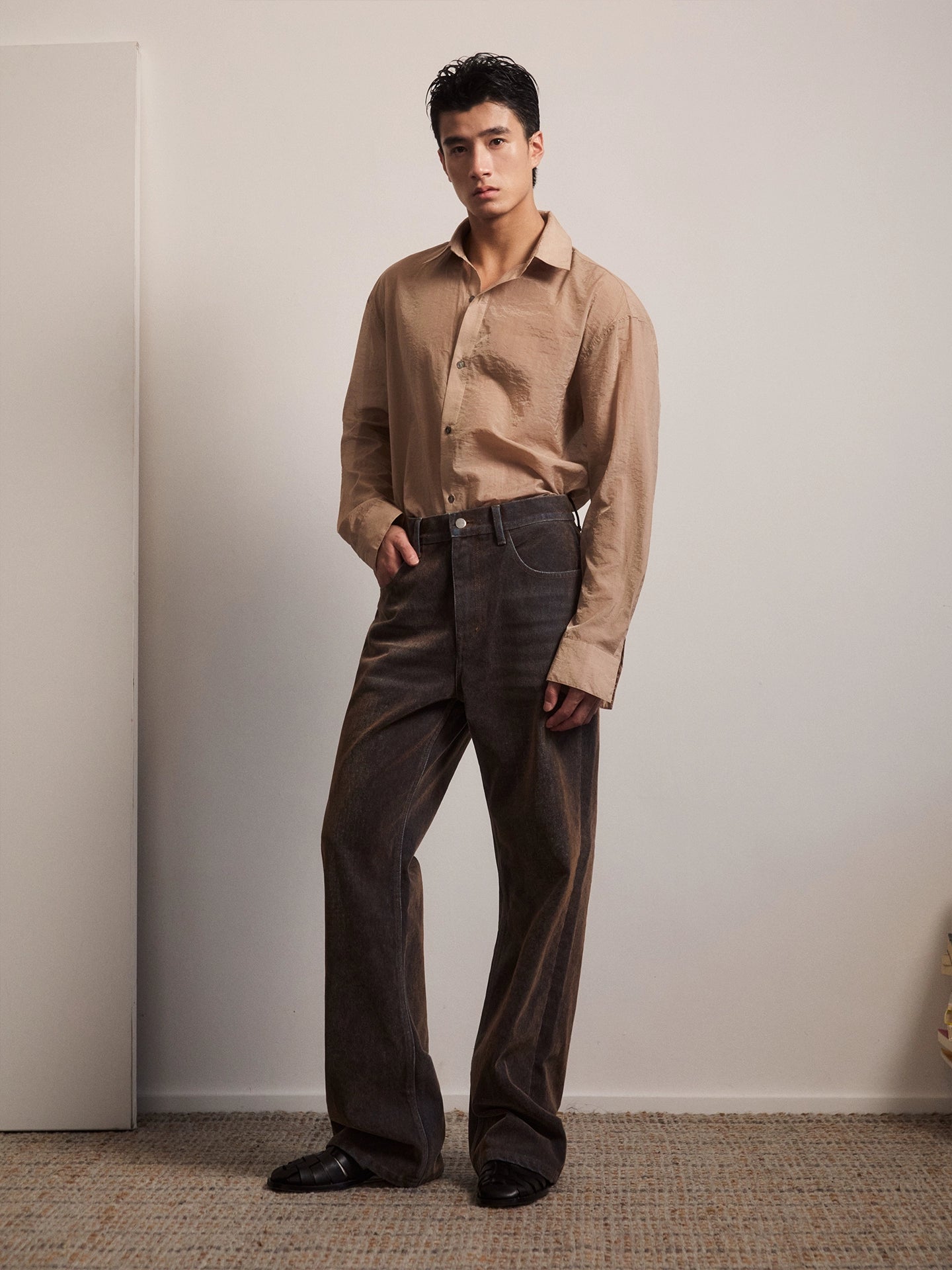 RustFade Flare Jeans