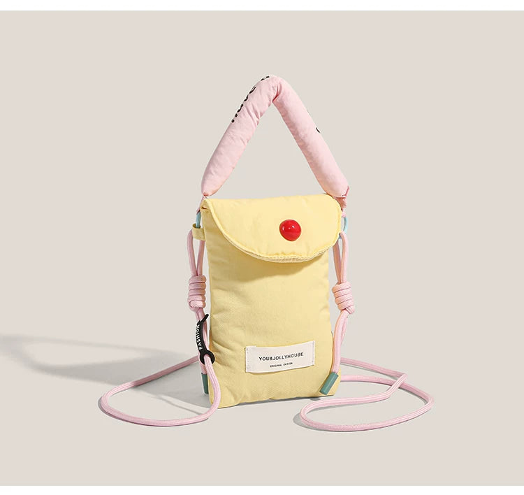 Sherbet Button Phone Crossbody