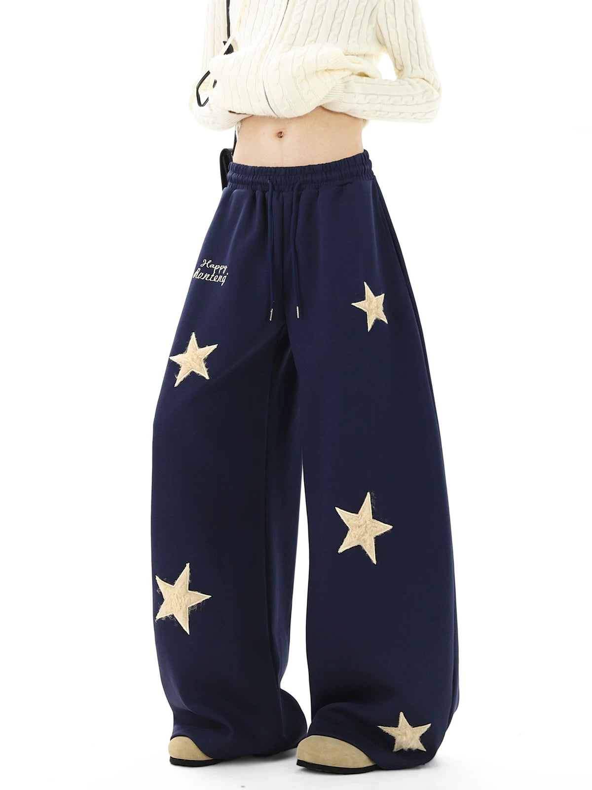 Starlit Dream Ultra‑Wide Sweatpants