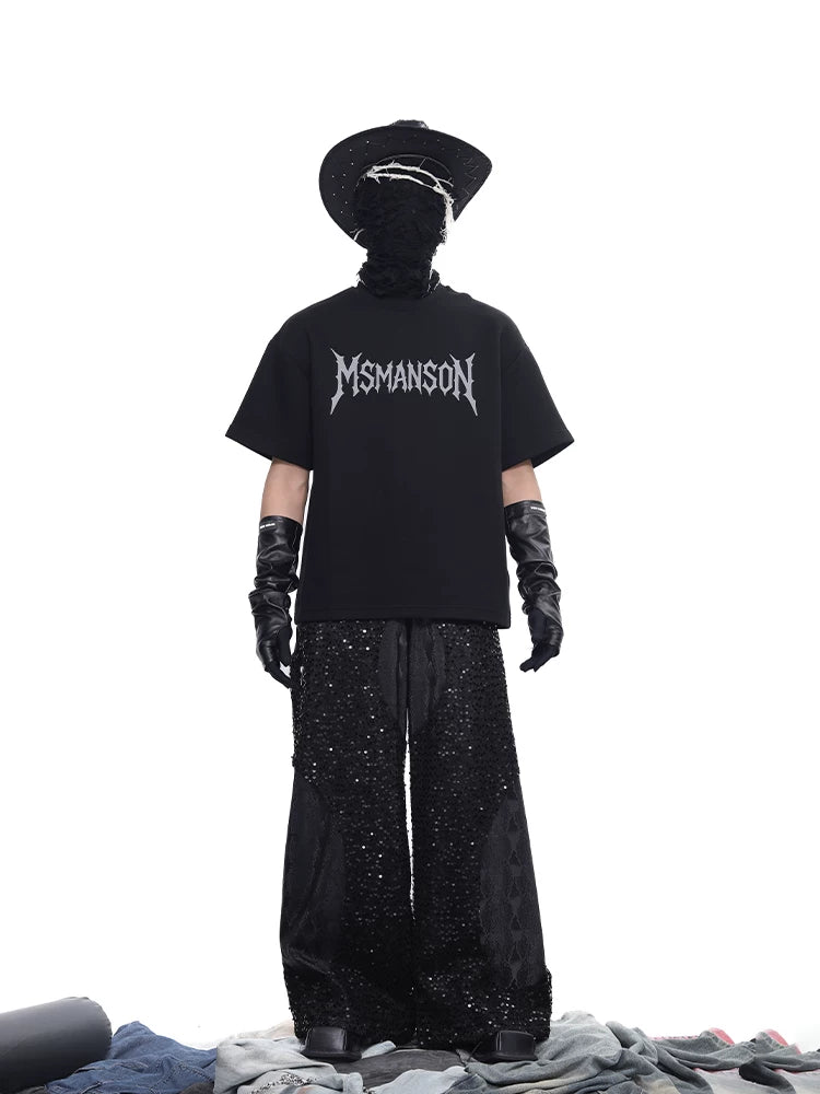 Void Script Logo Oversized Tee