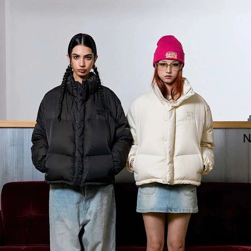 Boxy Winter Puffer Jacket - chiclara