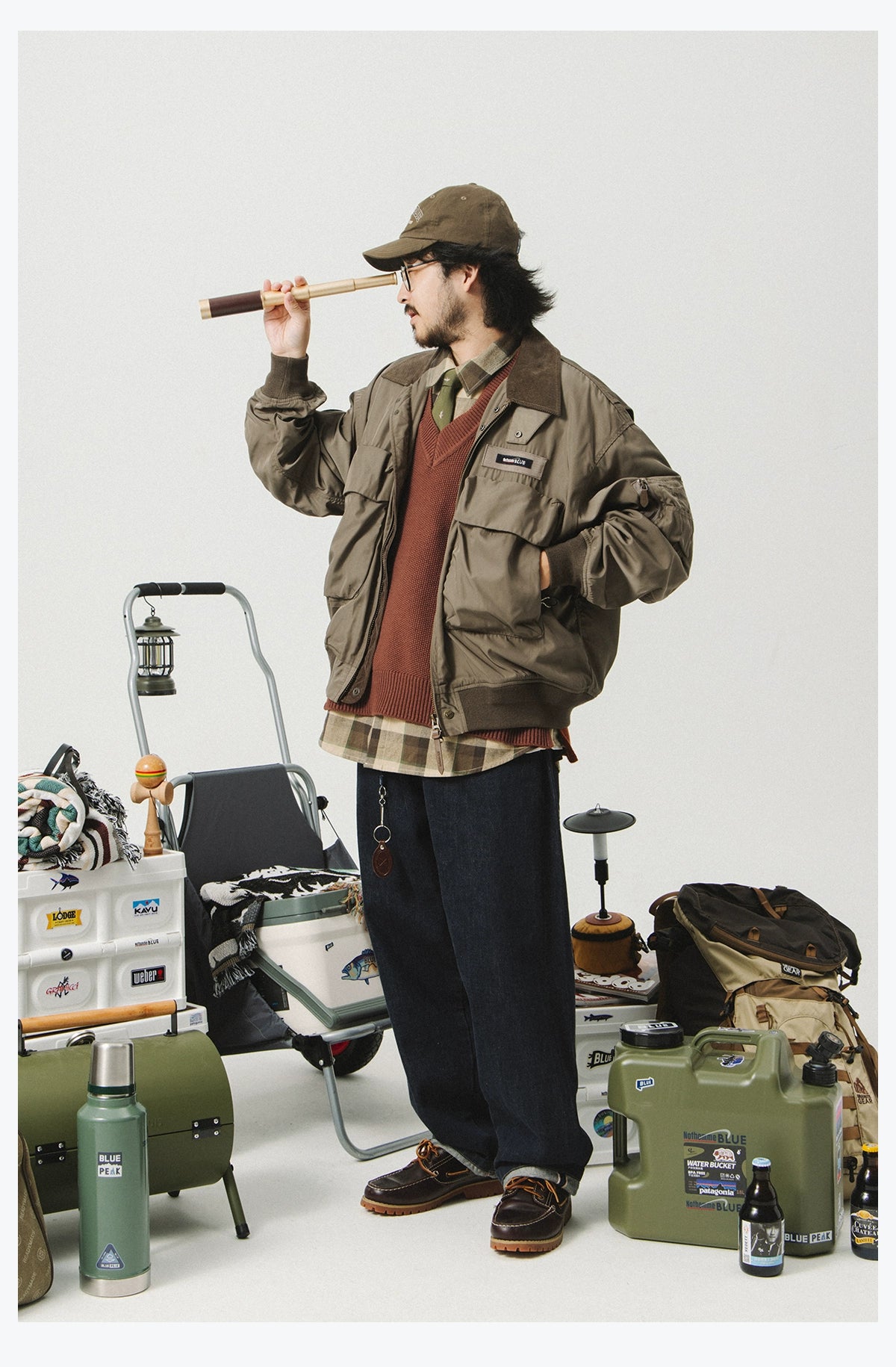 Utility Pocket Bomber Jacket