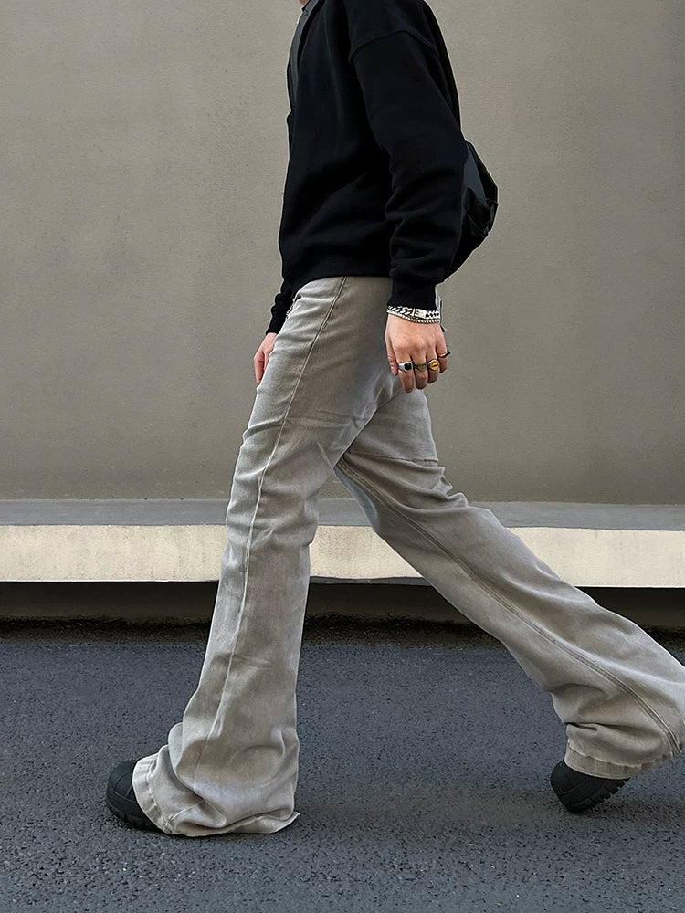 Ashfade Panel Flare Jeans