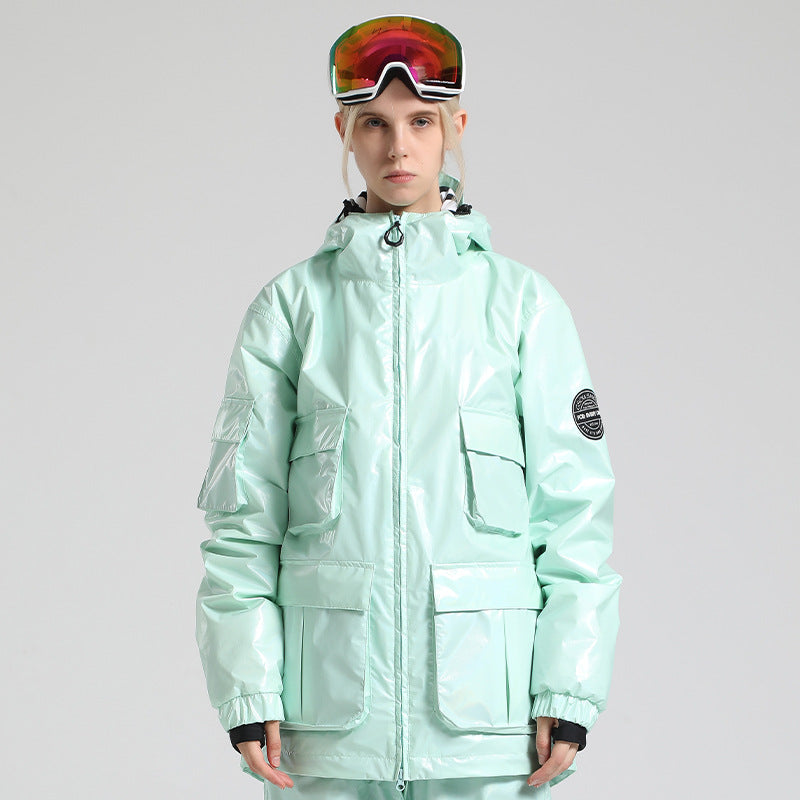 Prismatic Aurora Storm Shell Jacket