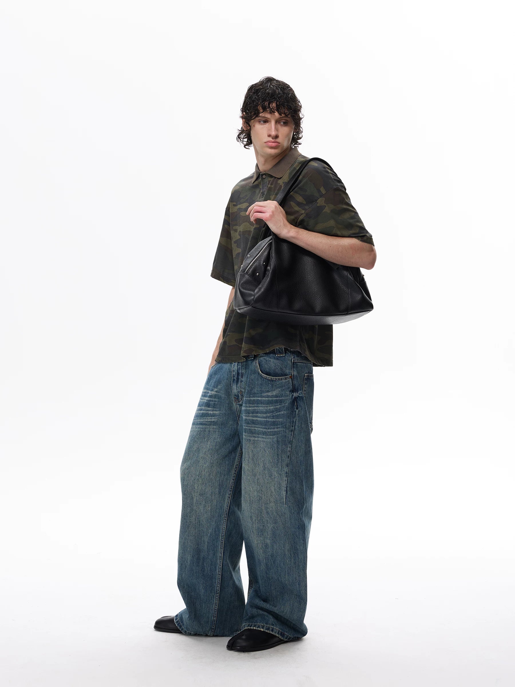 Everything Camo Polo Tee