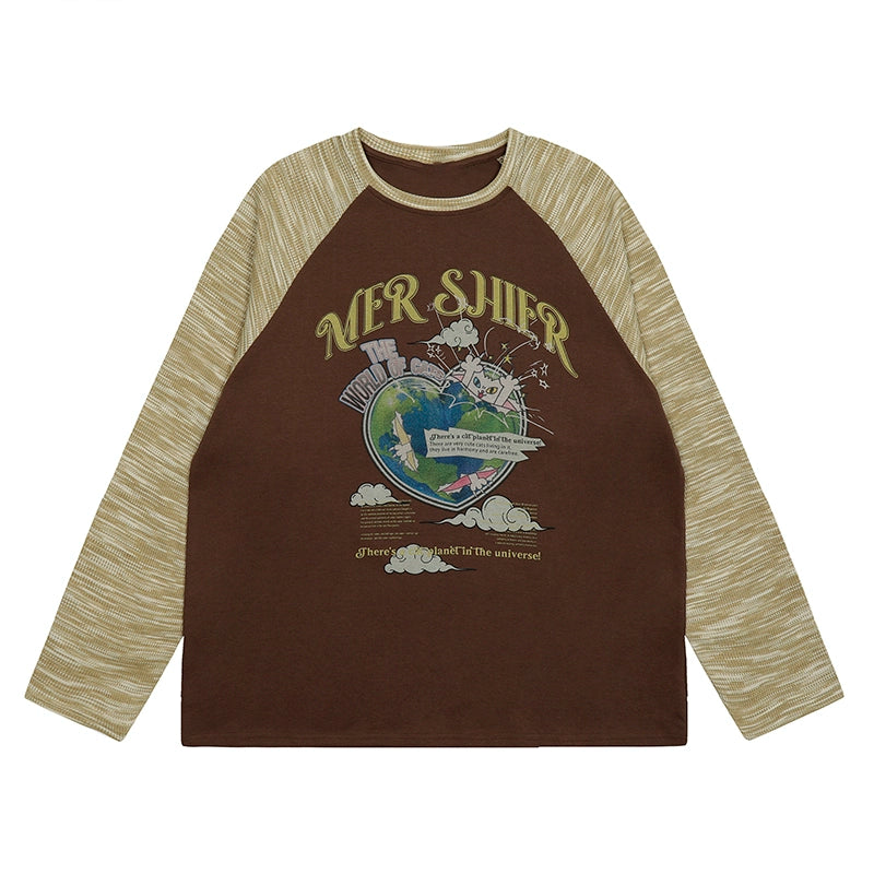 Skyline Daydream Raglan Graphic Tee