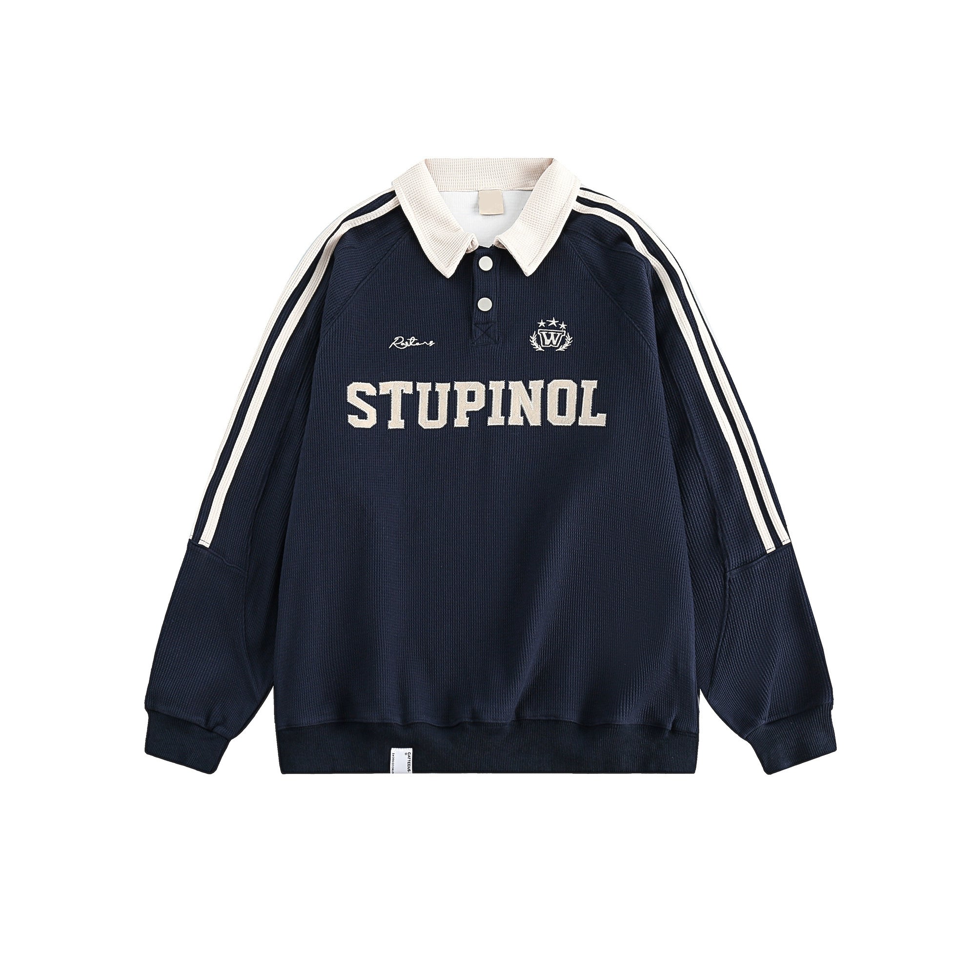 Stupinol Varsity Polo Sweatshirt