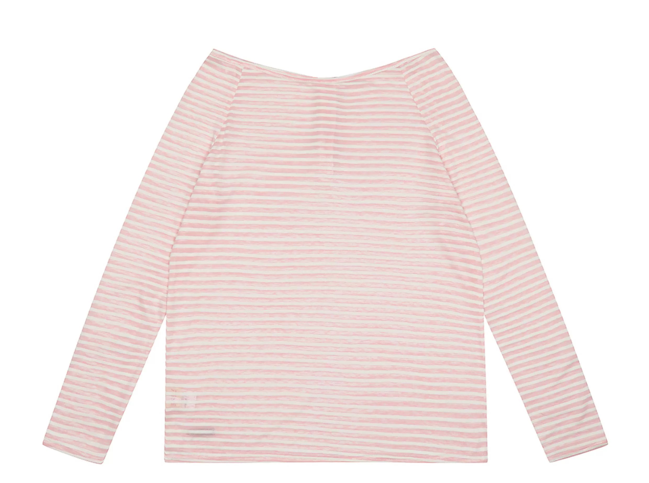 Twist Stripe Off Shoulder Top