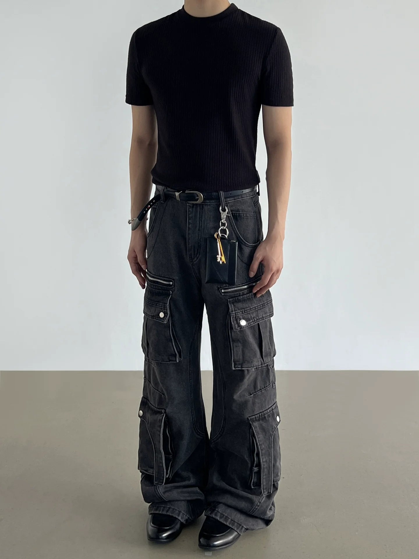 Washed Shadow Vault Cargo Jeans