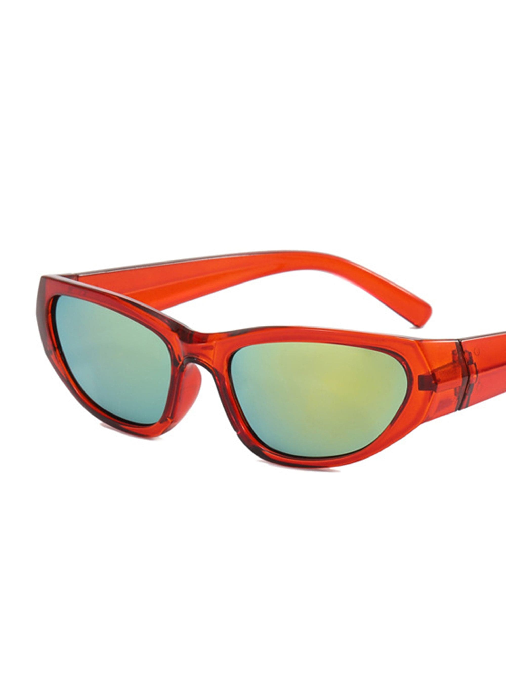 Bold Sculpted Cat-Eye Sunglasses - view 12