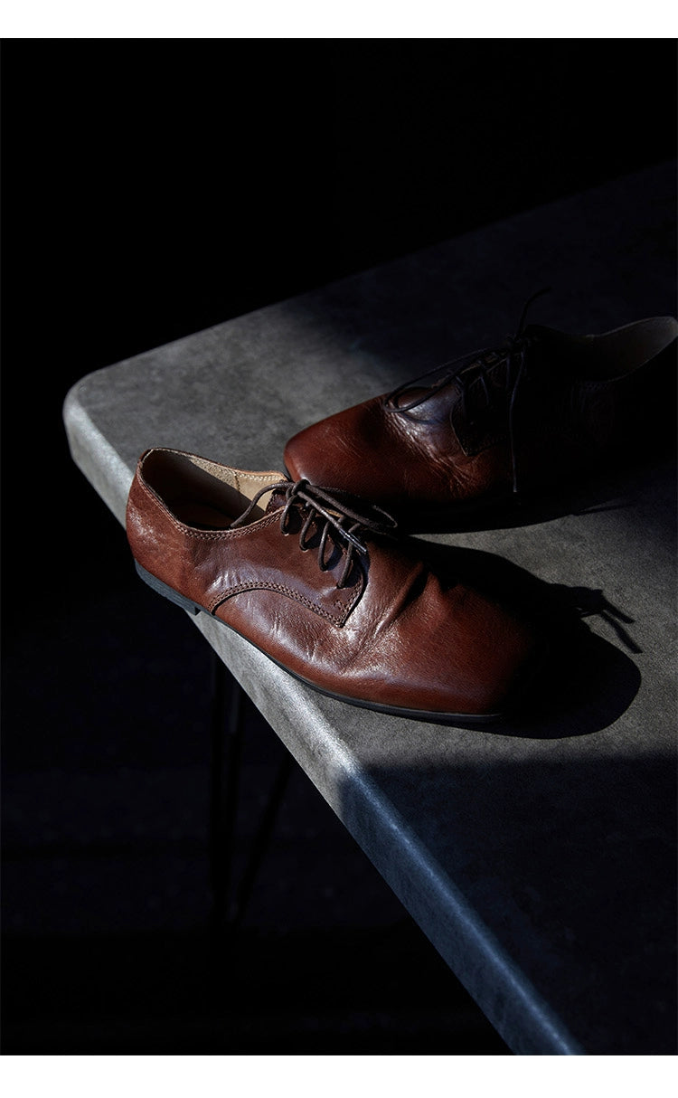 Vintage Leather Oxford Shoes