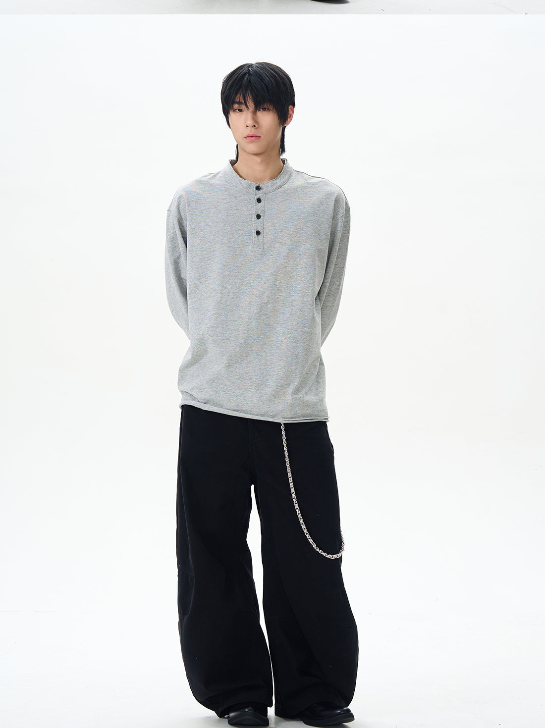 Brown Skater Wide Leg Pants