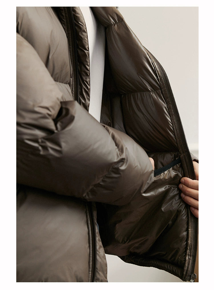 Retro Hooded Puffer Jacket