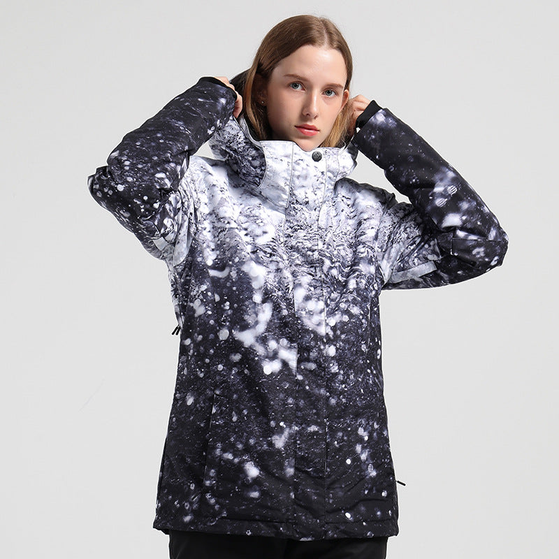 Floral Patterned Ski Jackets
