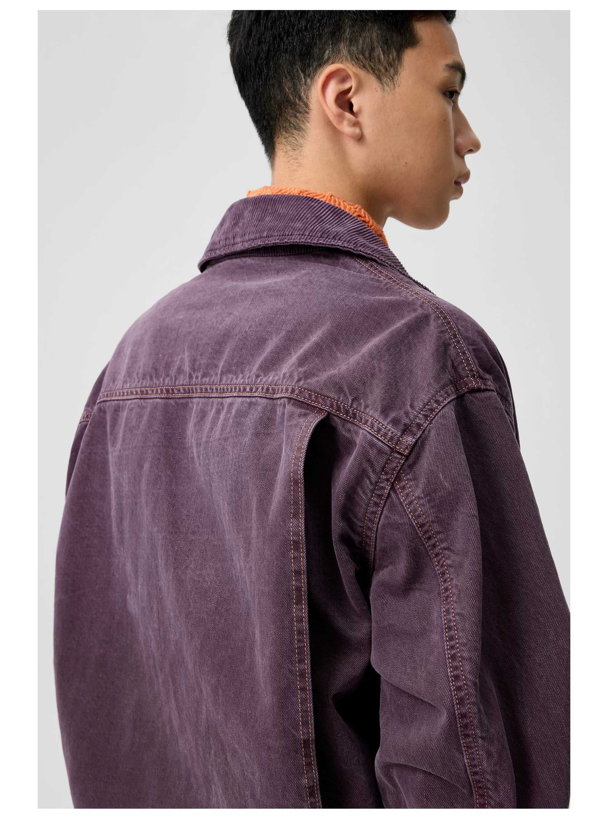 Garment-Dyed Utility Jacket