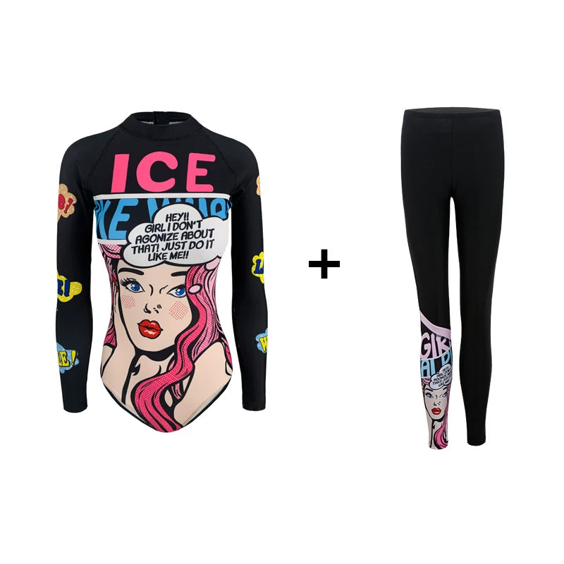 Bubble Pop Comic Surf Suit