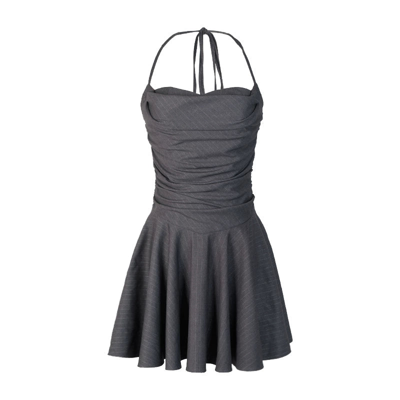 홀터 댄스 드레스