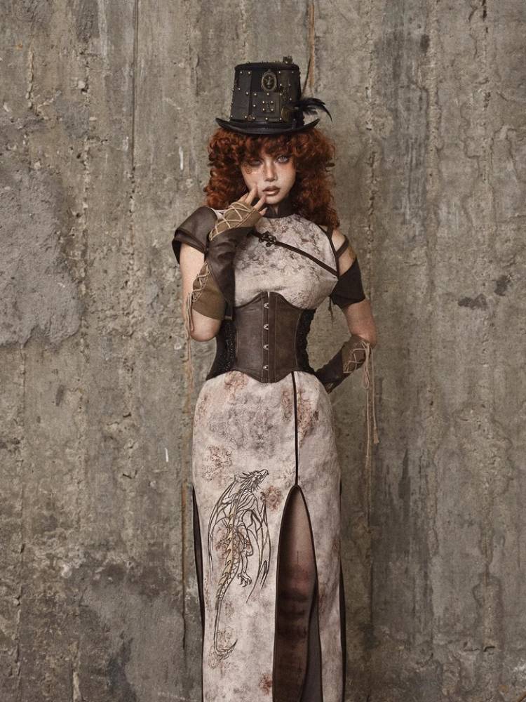 Manga de encaje vintage