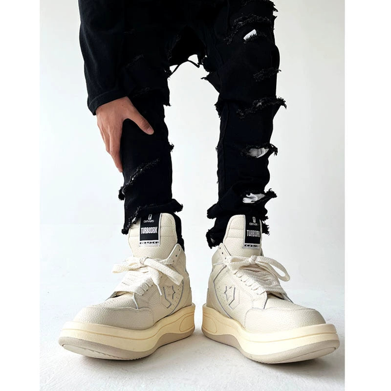 Thick Chunky High Top Sneakers