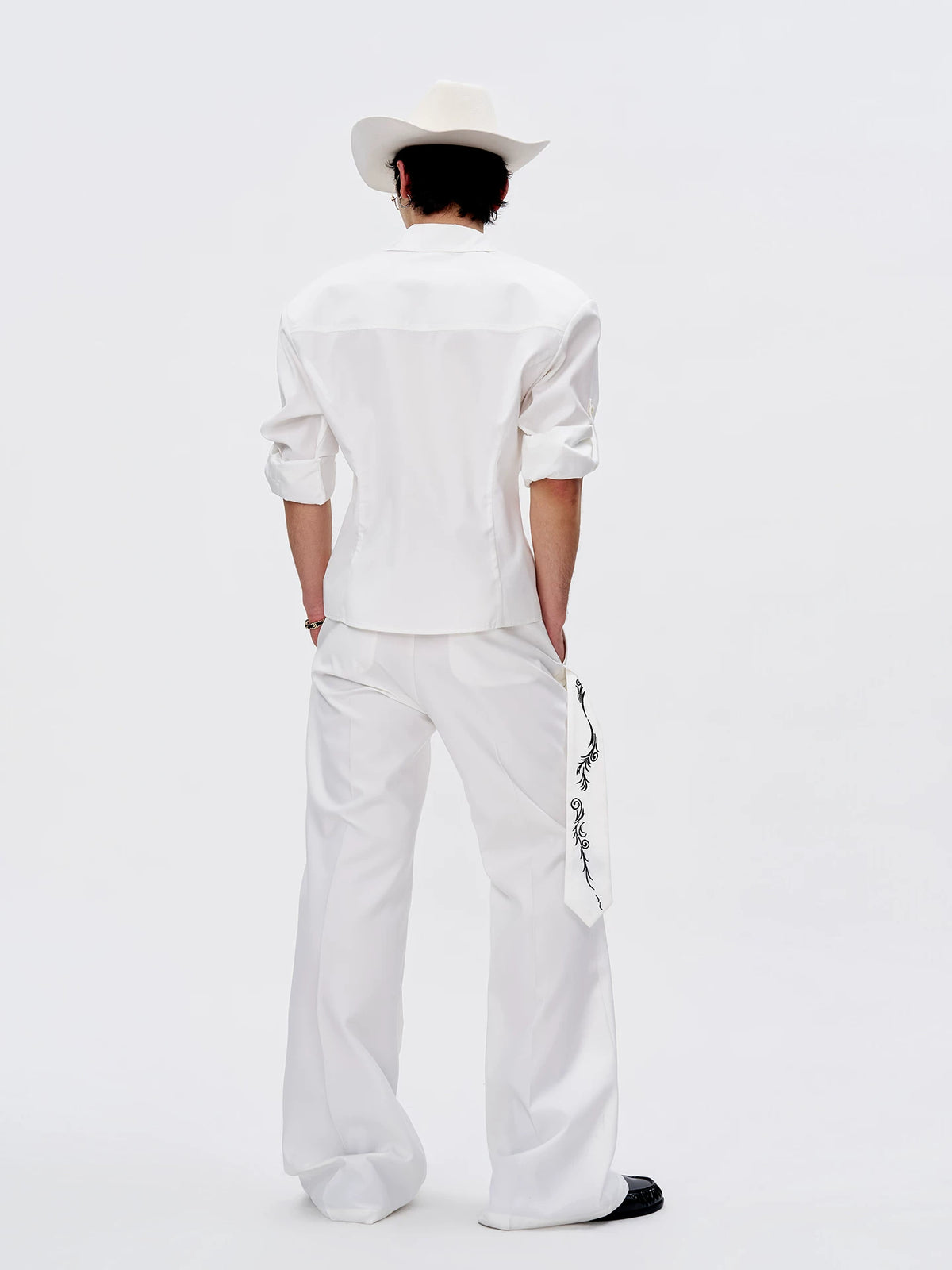 Sculpted Seam Fitted Shirt
