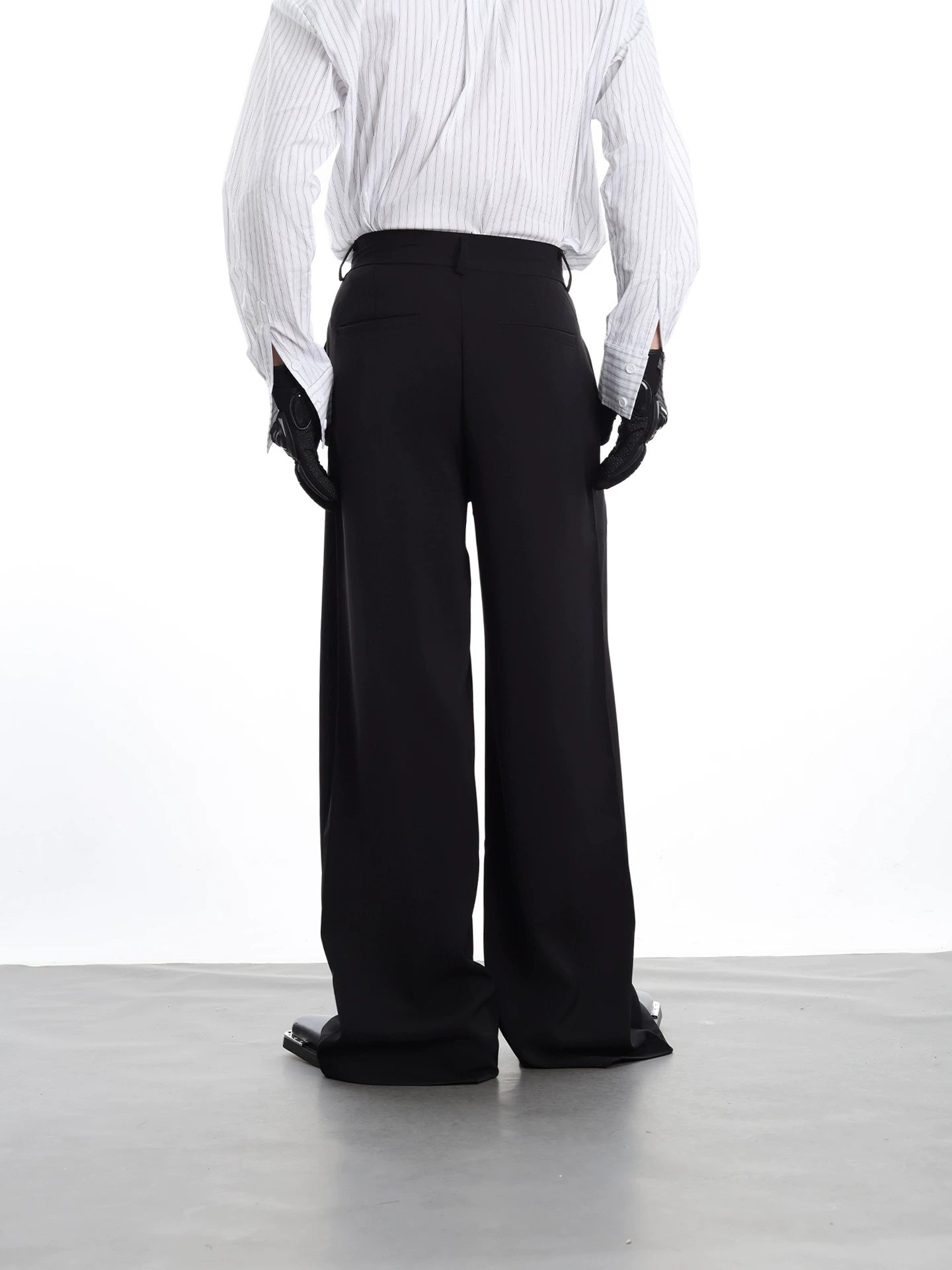 Ledger Tailored Wide-Leg Trousers