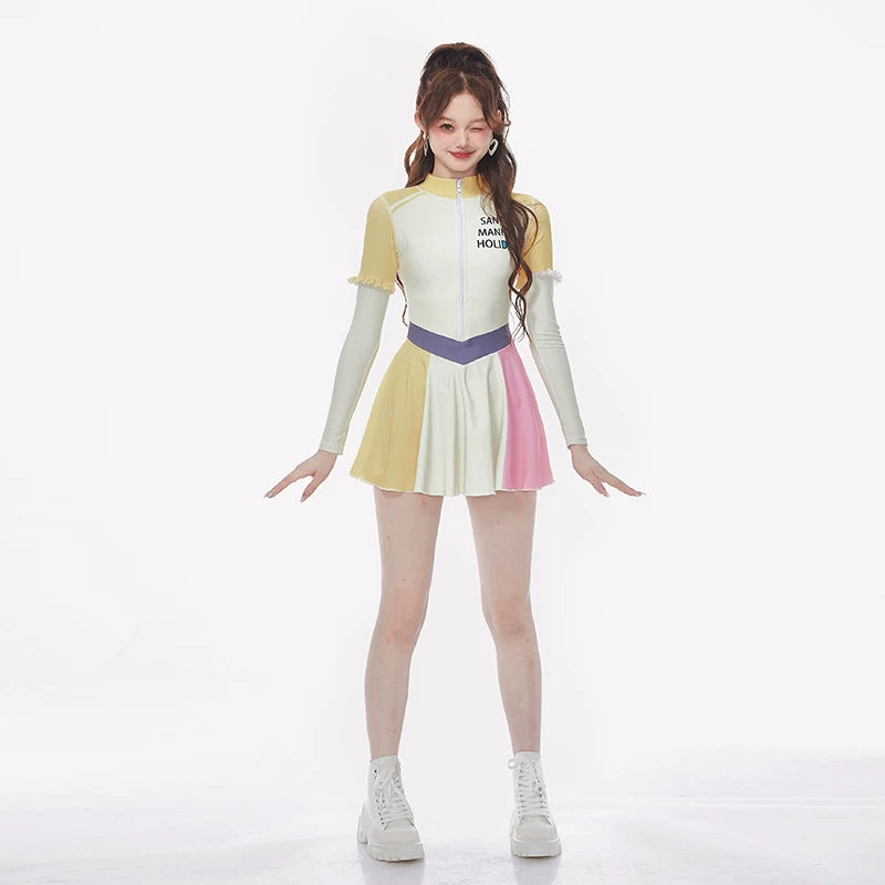 Parfait Carnival Zip Skater Swimsuit