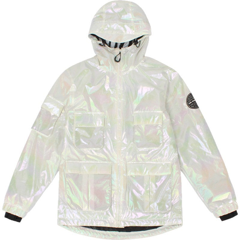 Prismatic Aurora Storm Shell Jacket