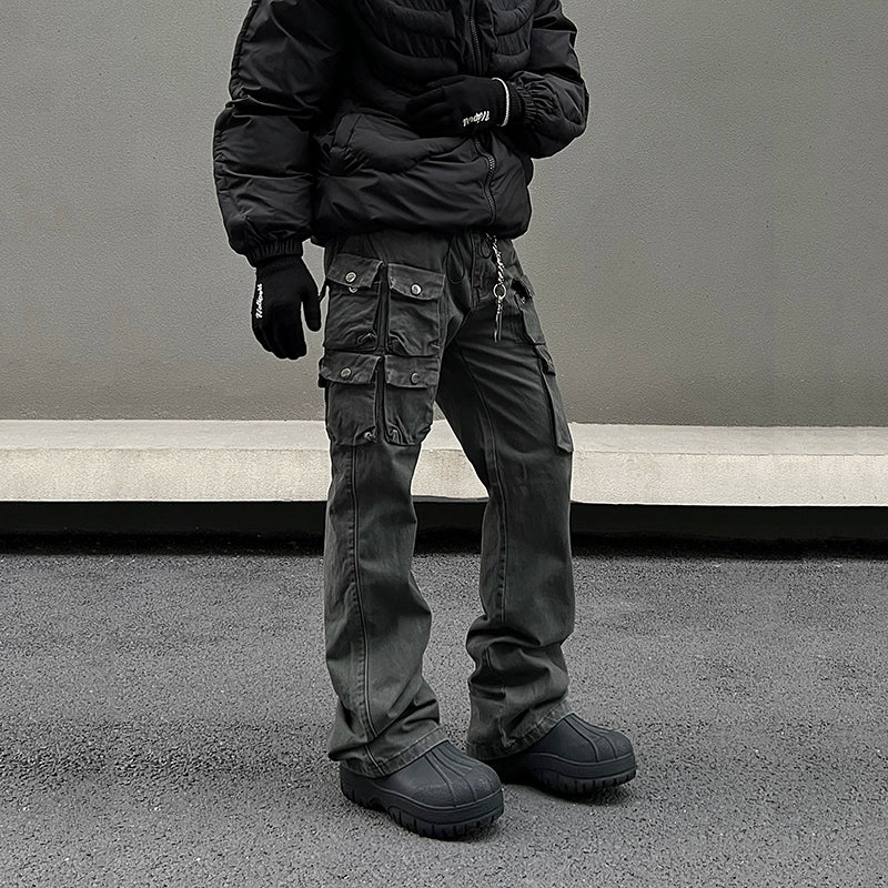 Ironclad Multi‑Pocket Cargo Jeans