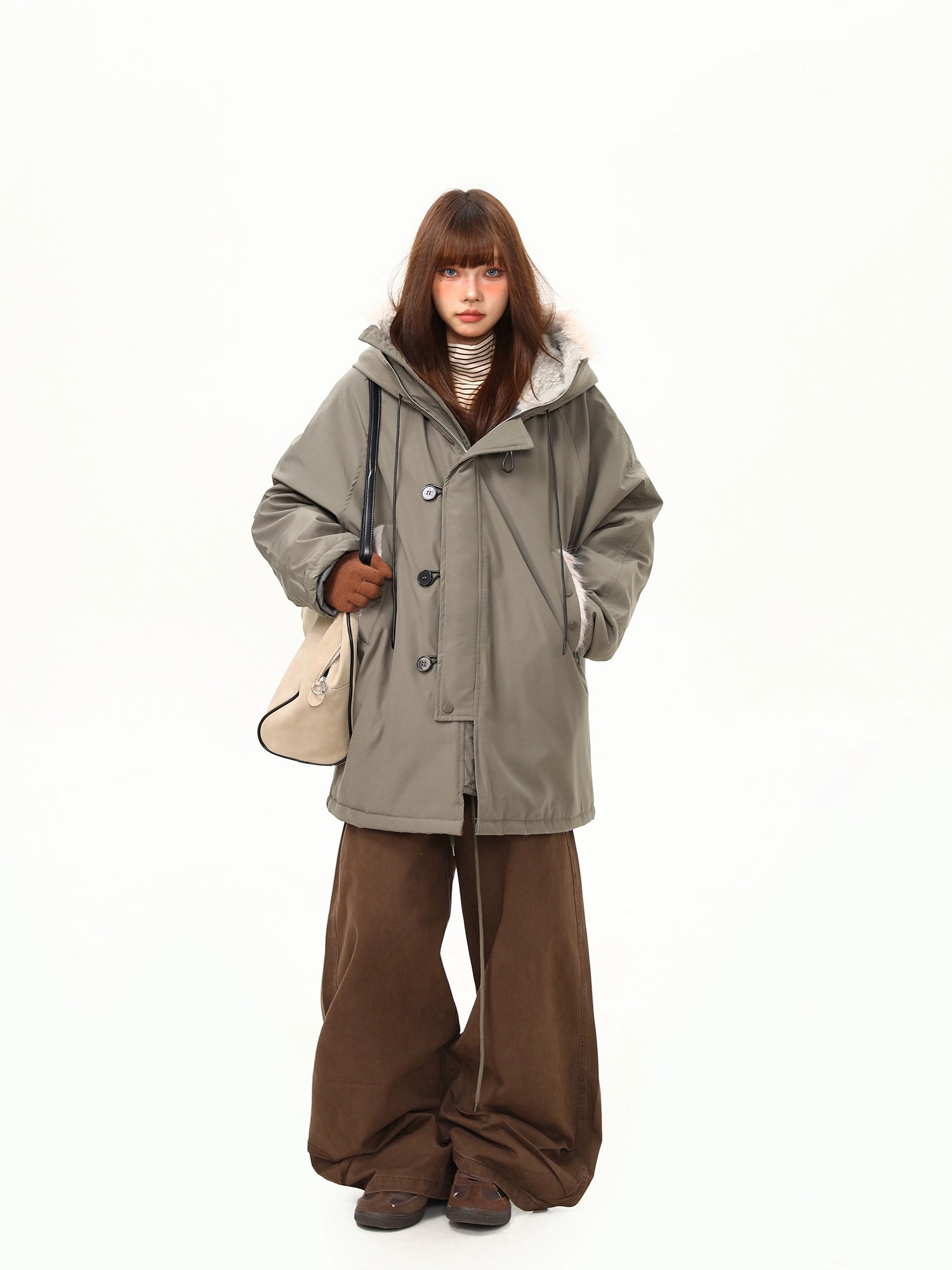 Frosted Sage Snuggle Parka