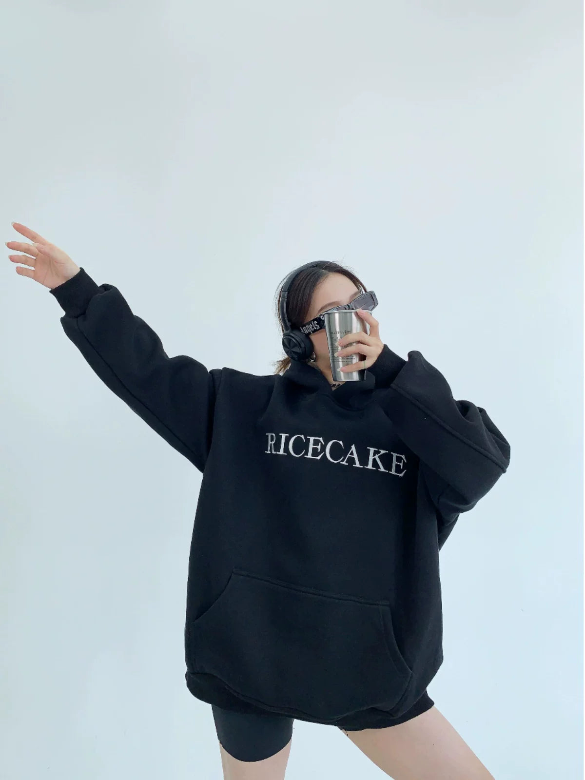 Charcoal Blossom Backstage Hoodie